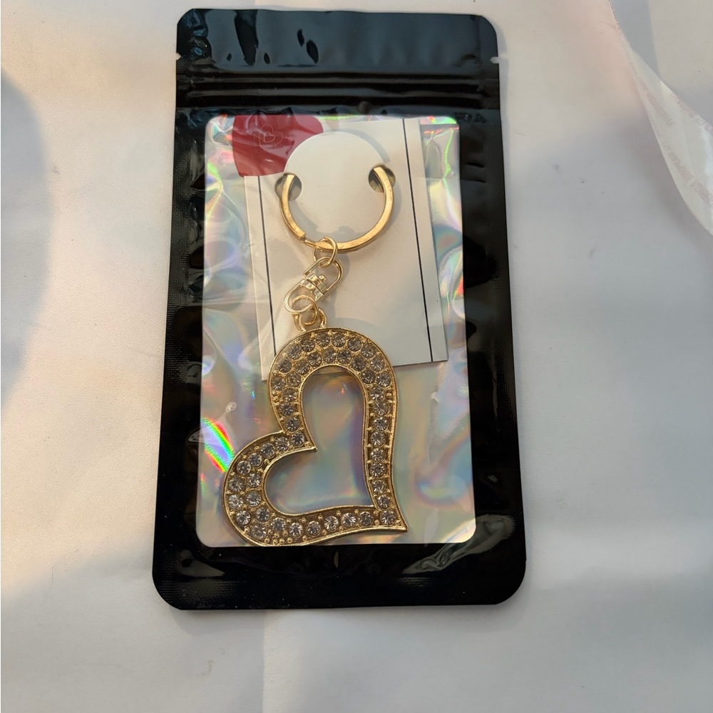 Heart keychain/bagcharm